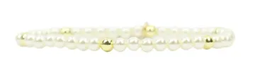 Stacker Stretch Bracelet - Mini Pearl sold by Bourbon and Bowties