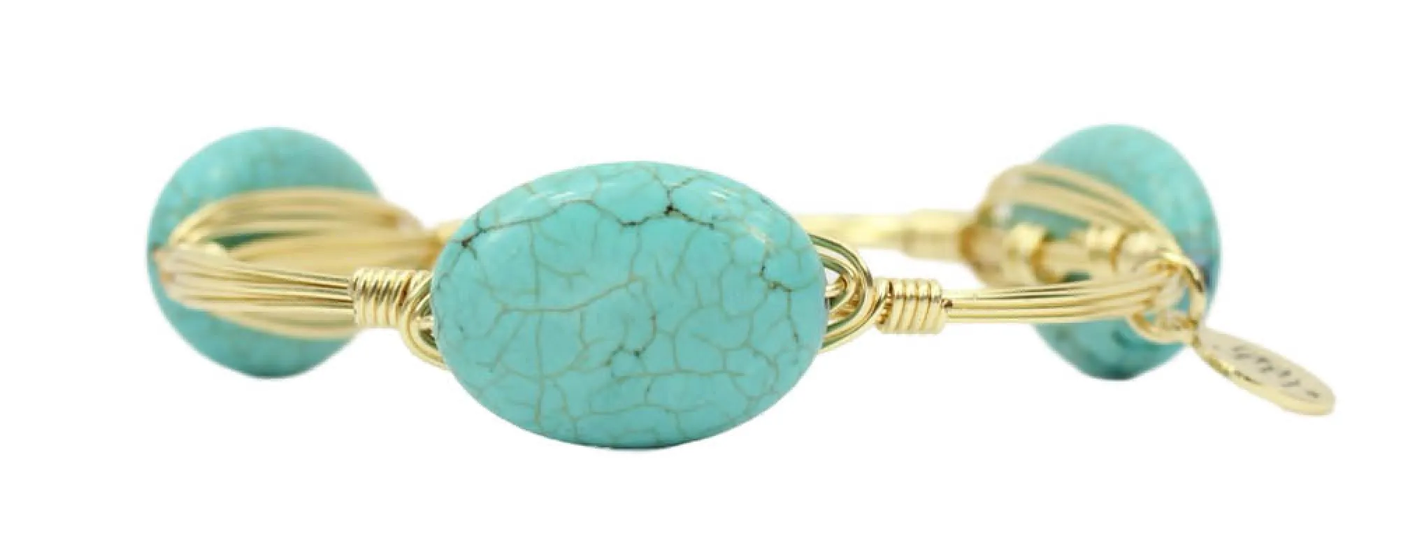 The Garrett Bangle Bracelet sold by Bourbon and Bowties