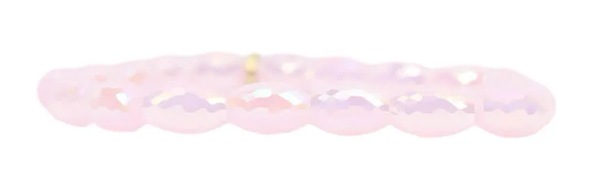 Stacker Stretch Bracelet - Pale Pink Sparkle sold by Bourbon and Bowties
