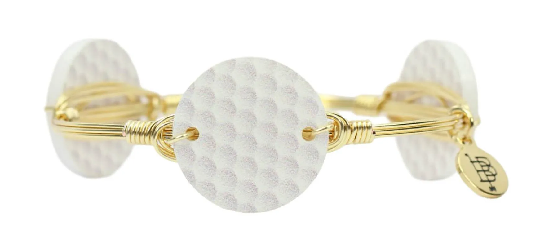 The Hole in One Bangle Bracelet sold by Bourbon and Bowties
