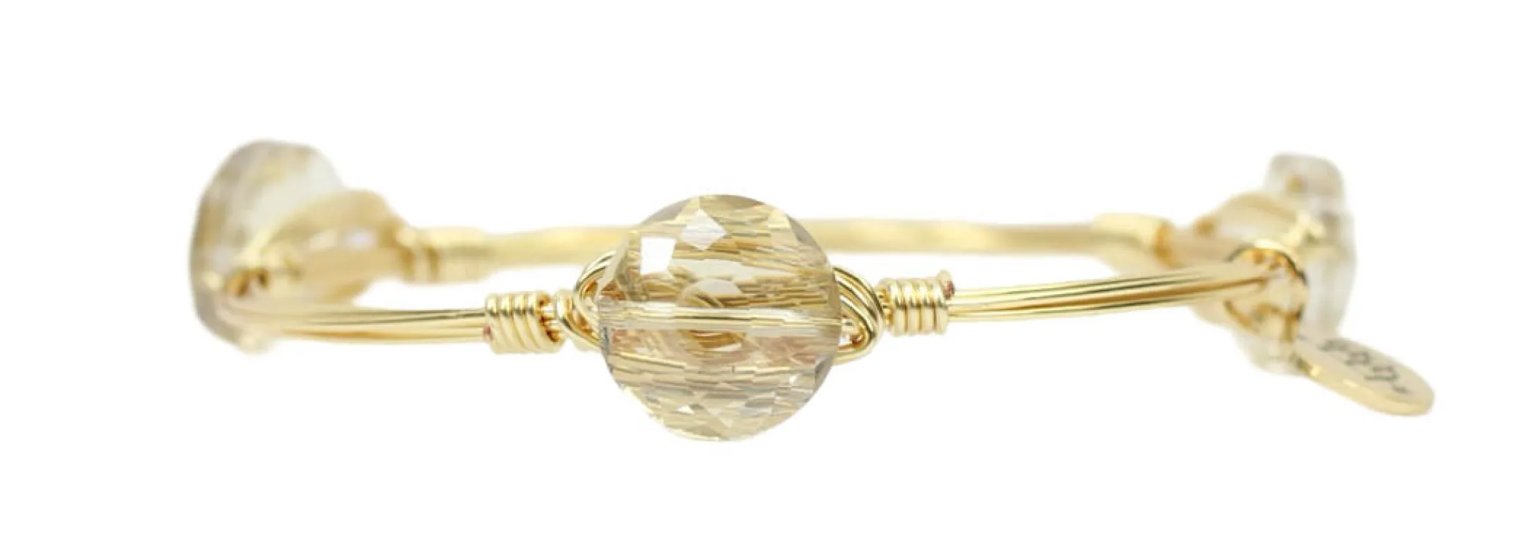 The Sophia Bangle Bracelet sold by Bourbon and Bowties