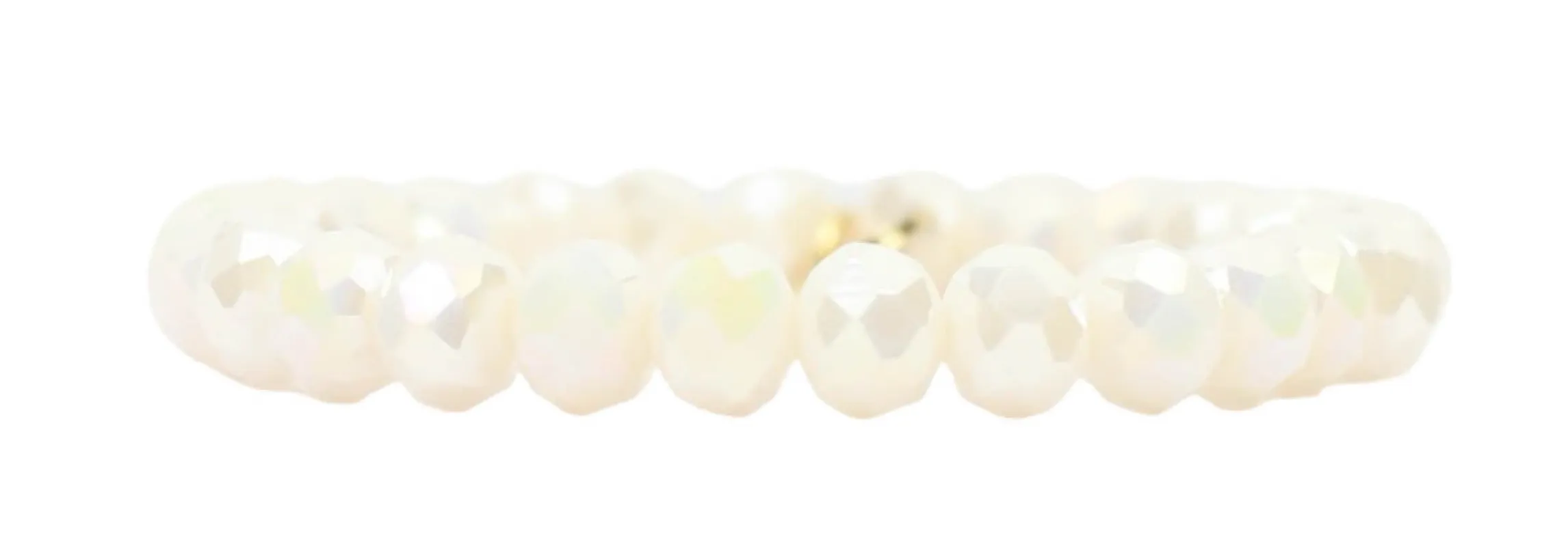 Stacker Stretch Bracelet - White Sand Sparkle sold by Bourbon and Bowties