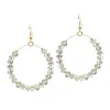 The Chloe Earring - Smokey sold by Bourbon and Bowties