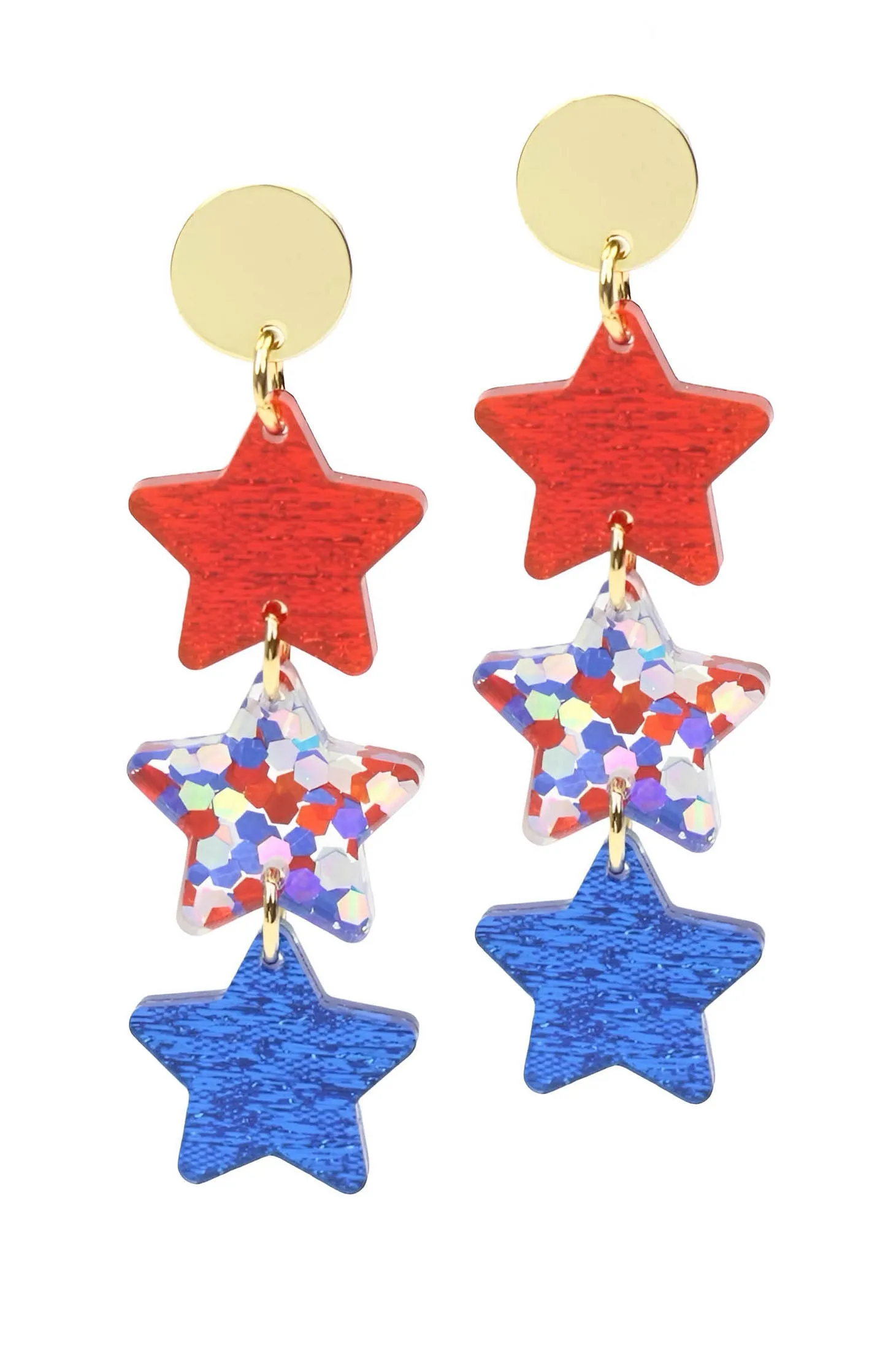 Star-Spangled Earring sold by Bourbon and Bowties