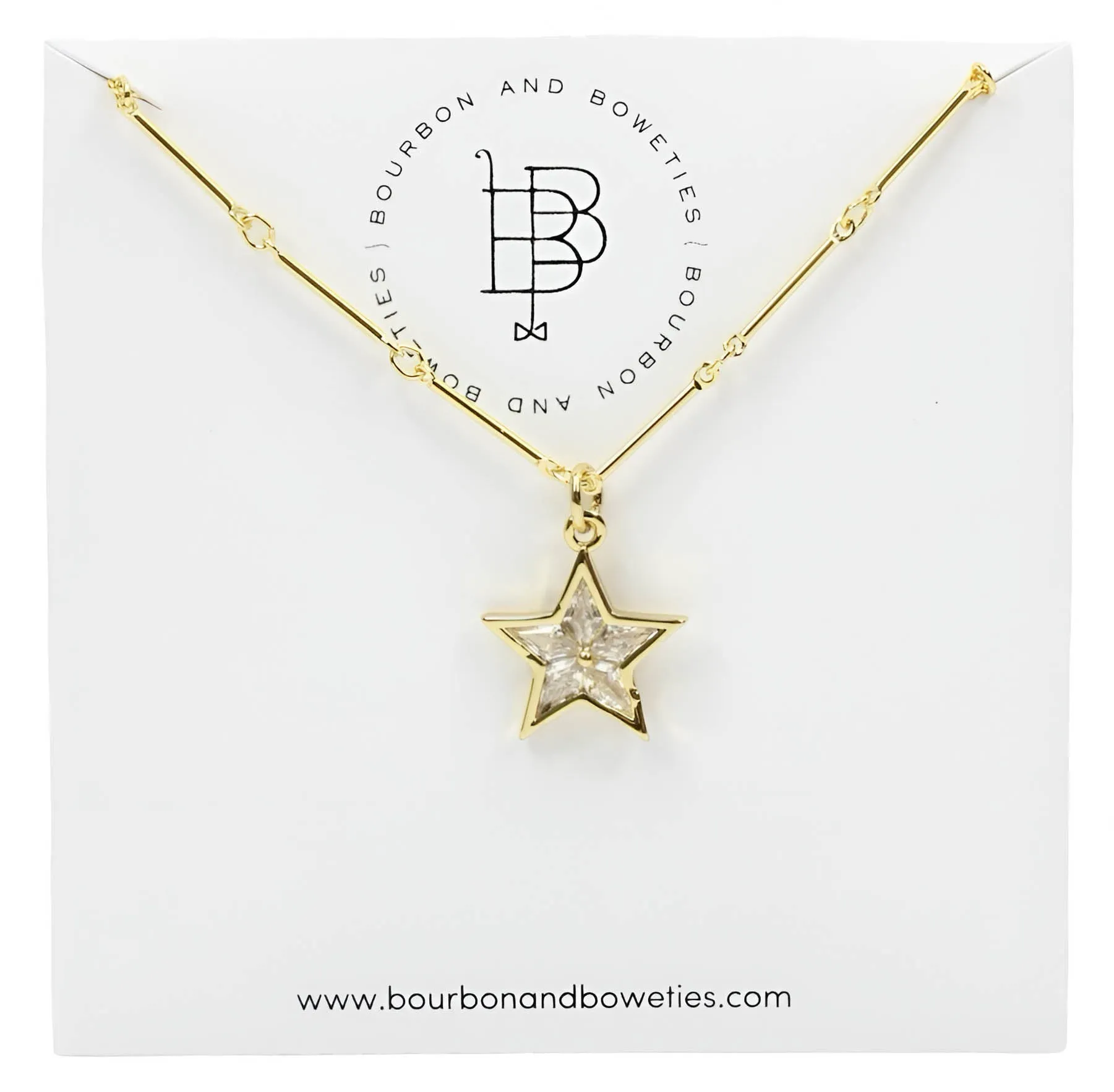 The Star Necklace sold by Bourbon and Bowties