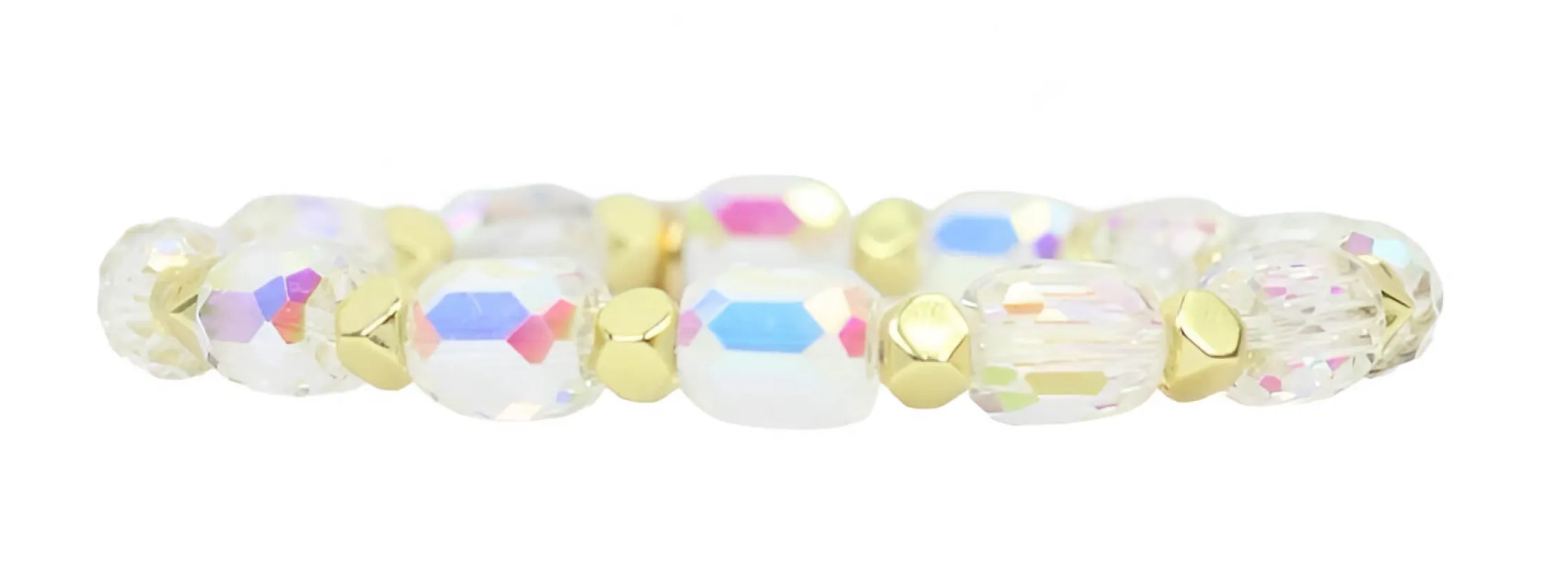 Annie Stacker Bracelet - Clear Sparkle sold by Bourbon and Bowties