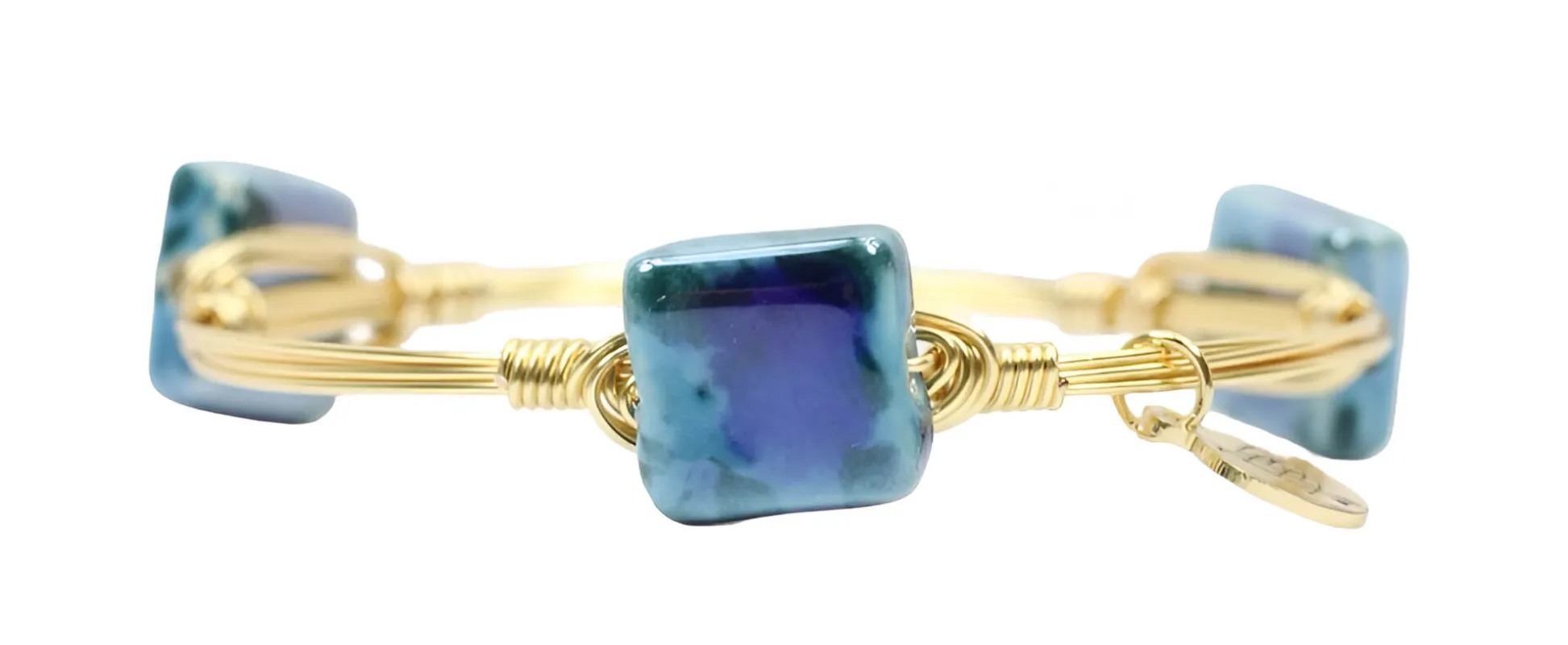 The Hampton Bangle Bracelet sold by Bourbon and Bowties
