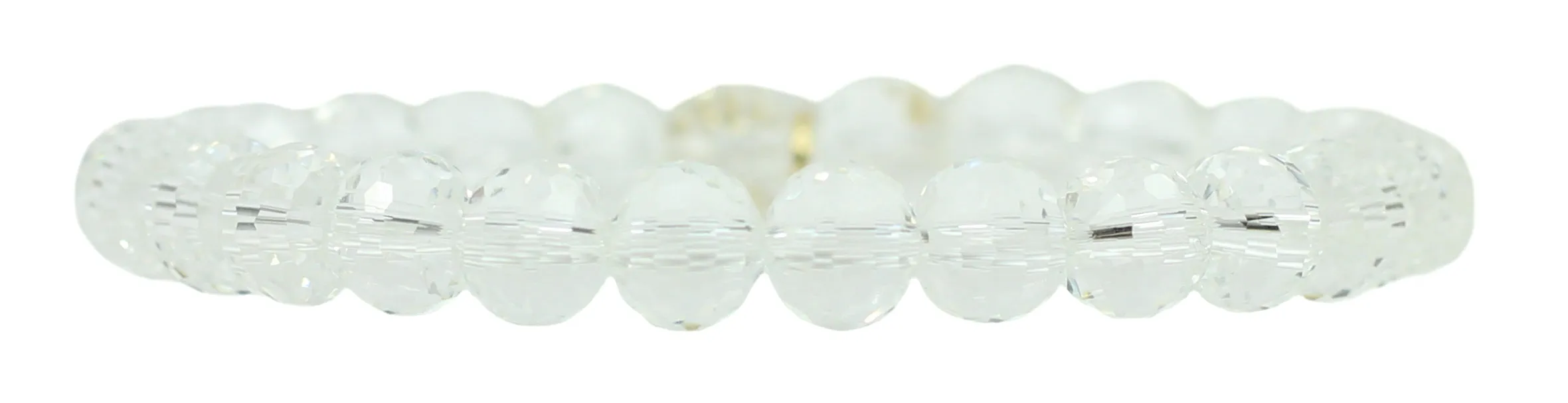 Stacker Stretch Bracelet - Clear Globe sold by Bourbon and Bowties