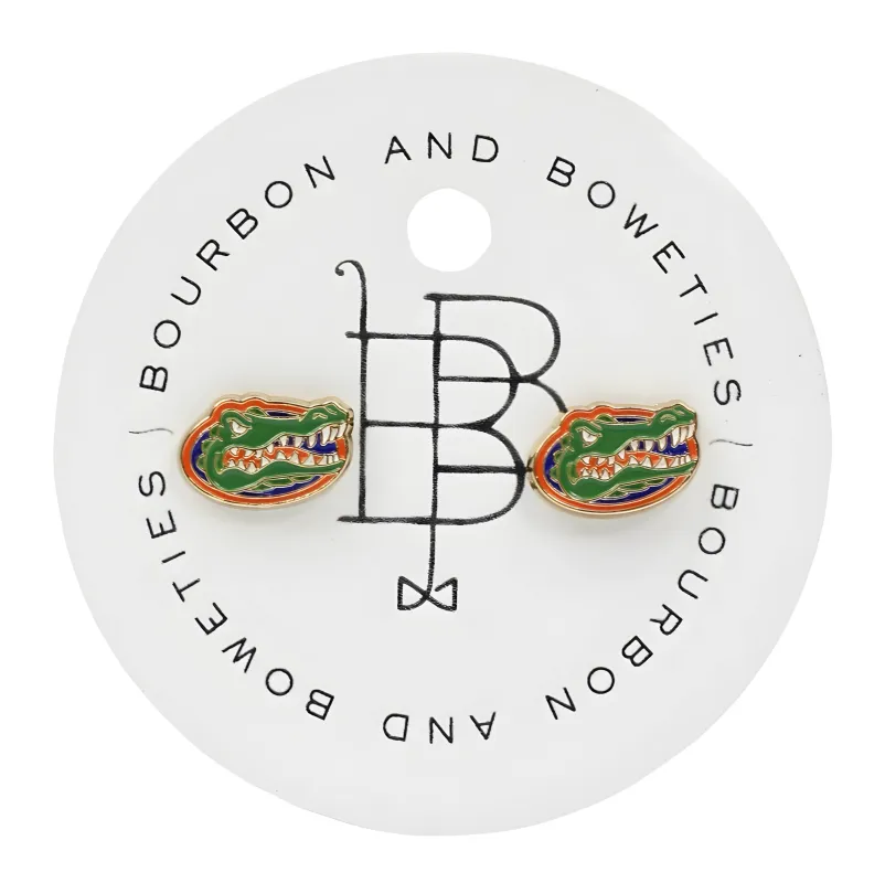 Florida Gators Logo Earring - Enamel made by Bourbon and Bowties