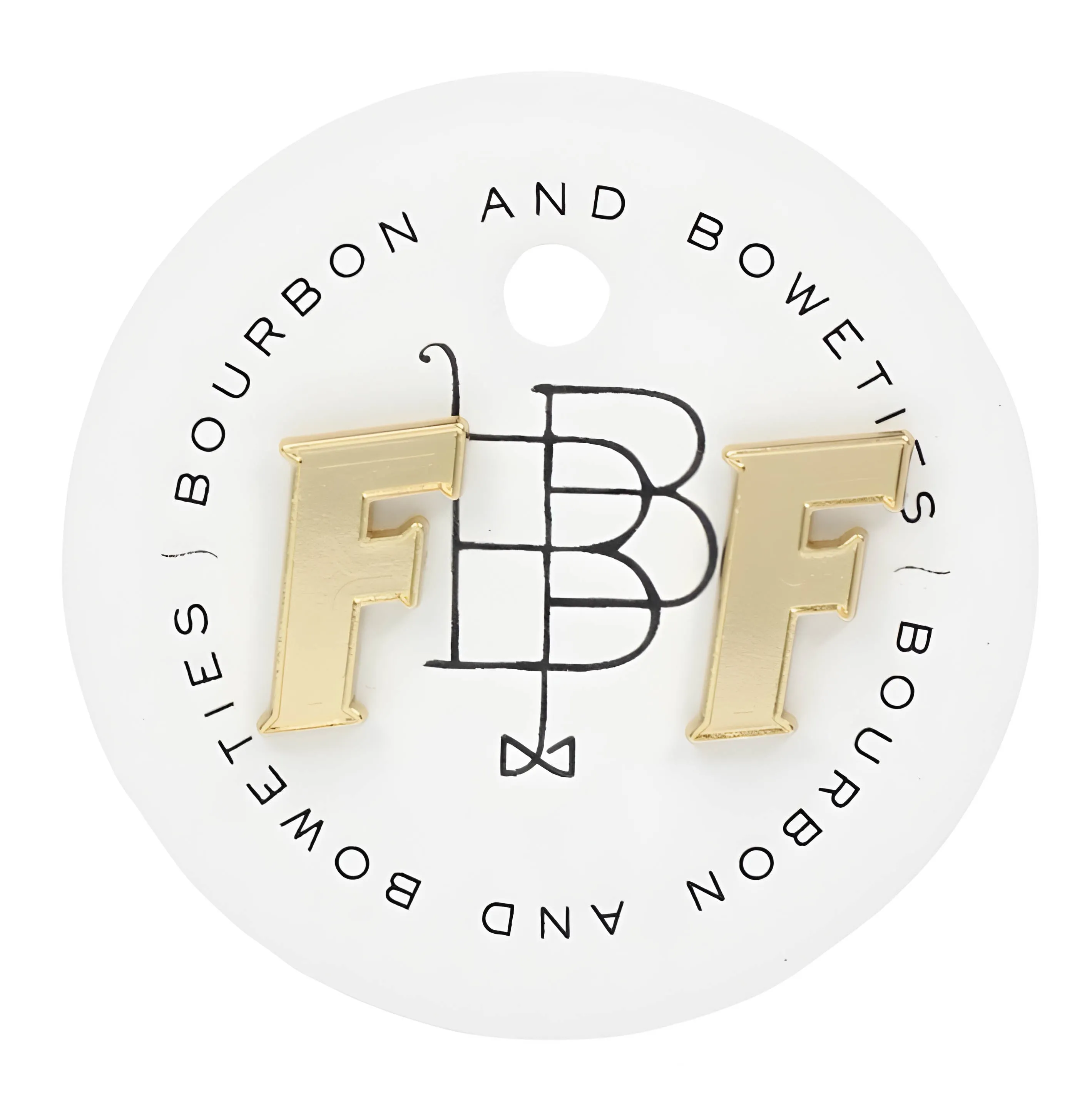 Florida Gators Initial Stud Earring sold by Bourbon and Bowties