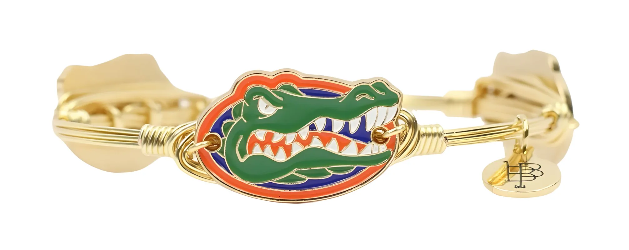 The Florida Gators Logo Bangle Bracelet sold by Bourbon and Bowties