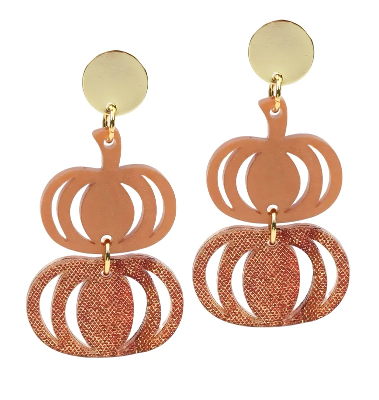 The Pumpkin Patch Earring sold by Bourbon and Bowties