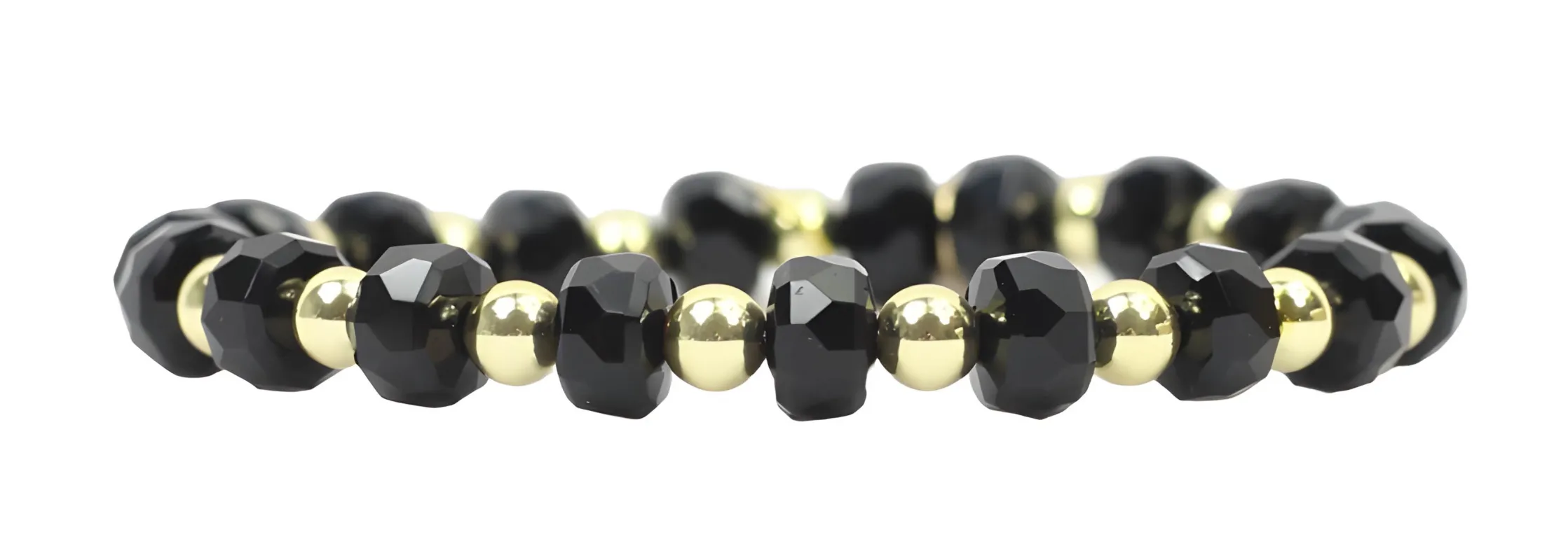 Annie Stacker Bracelet - Black sold by Bourbon and Bowties