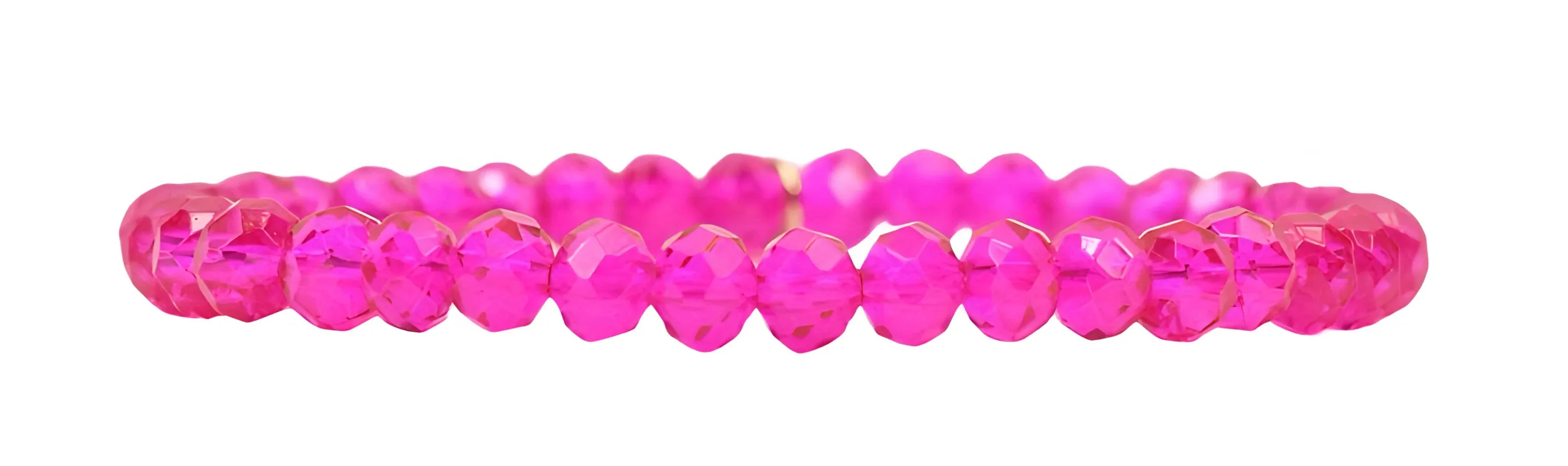Stacker Stretch Bracelet - Magenta sold by Bourbon and Bowties
