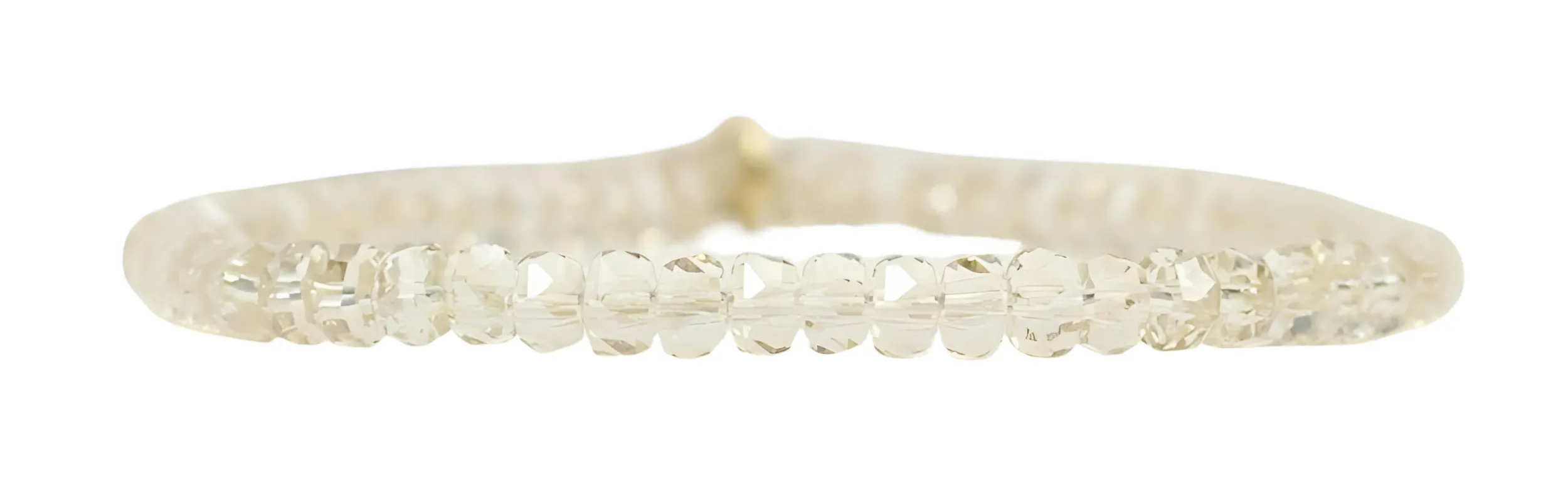 Stacker Stretch Bracelet - Micro Champagne sold by Bourbon and Bowties