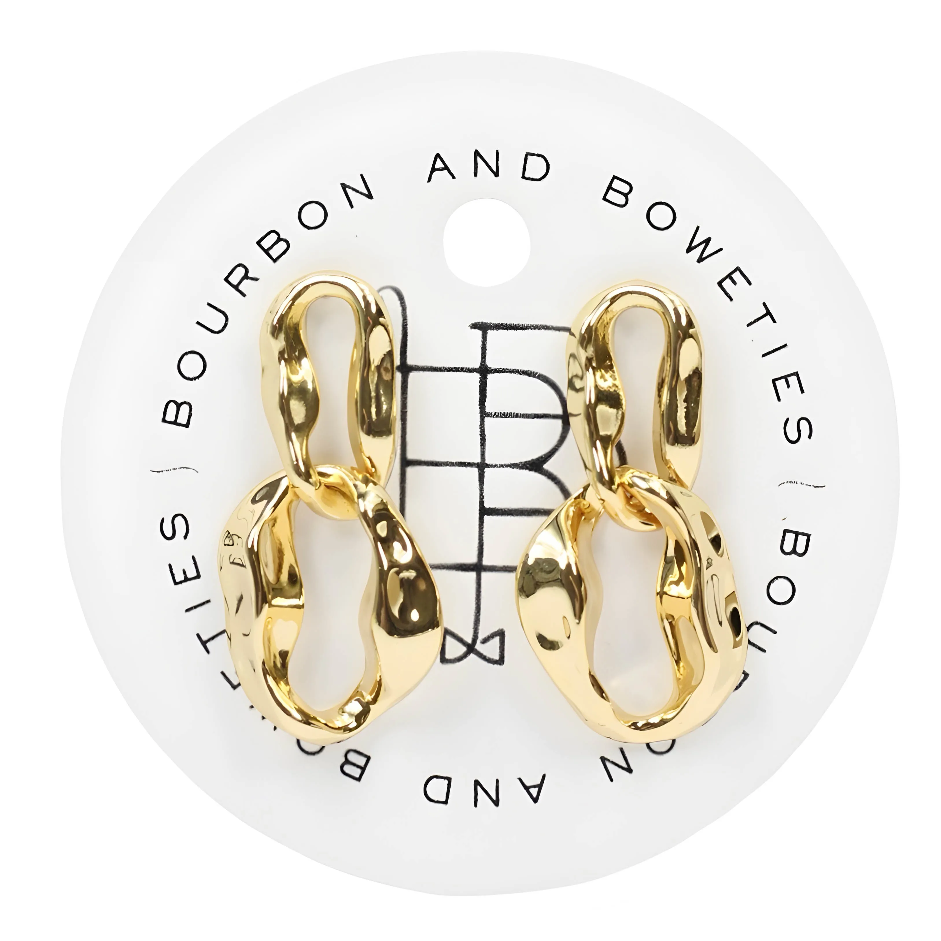 The Iris Earring sold by Bourbon and Bowties product image thumbnail 2