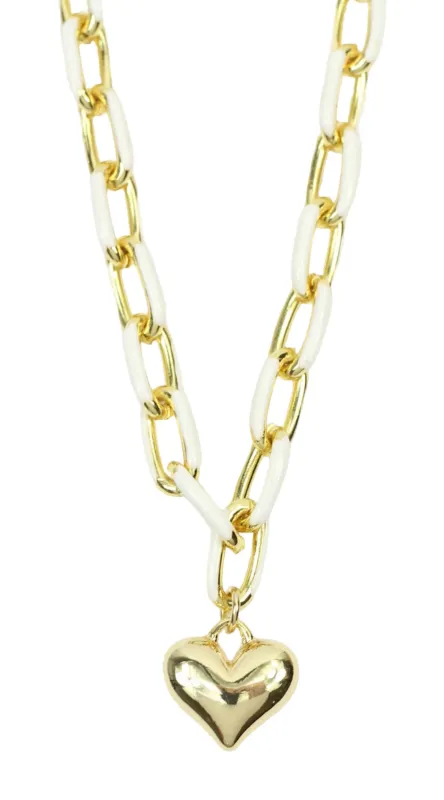 The Scottie Necklace - White sold by Bourbon and Bowties