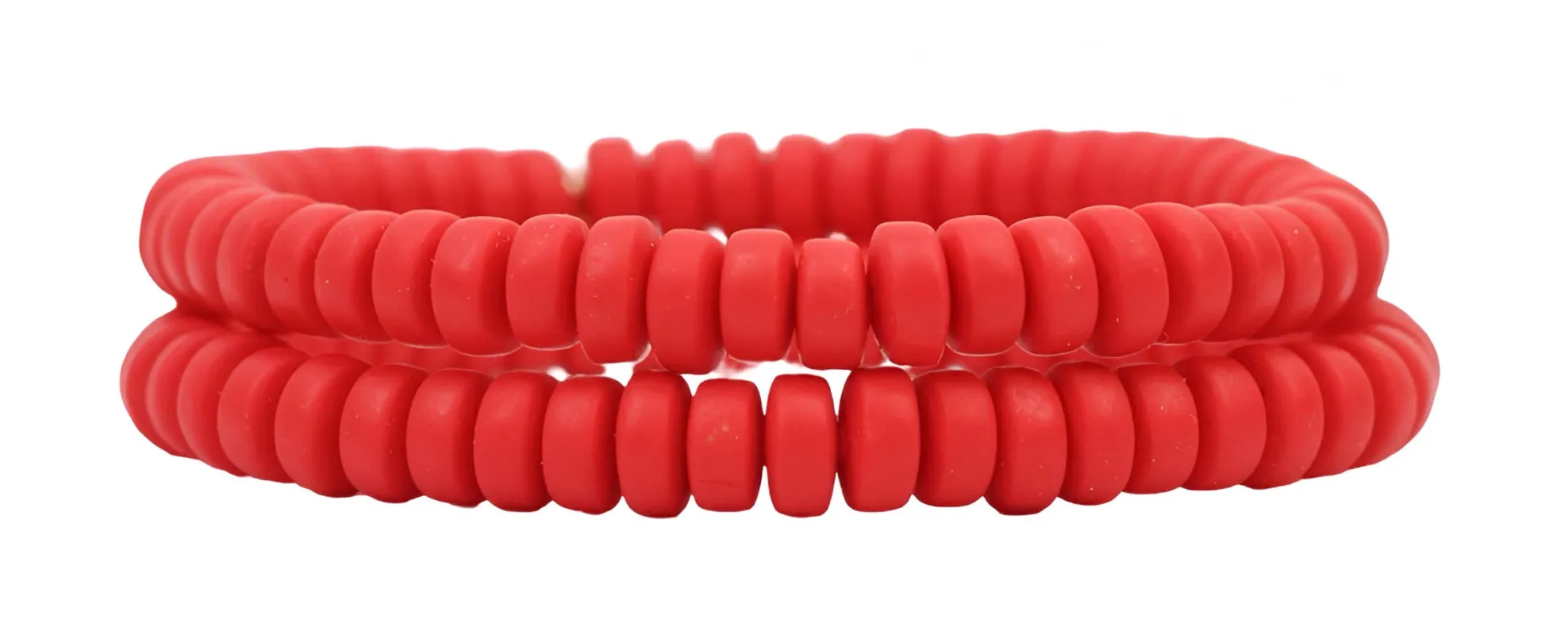 BOGO Stacker Stretch Bracelet - Red sold by Bourbon and Bowties