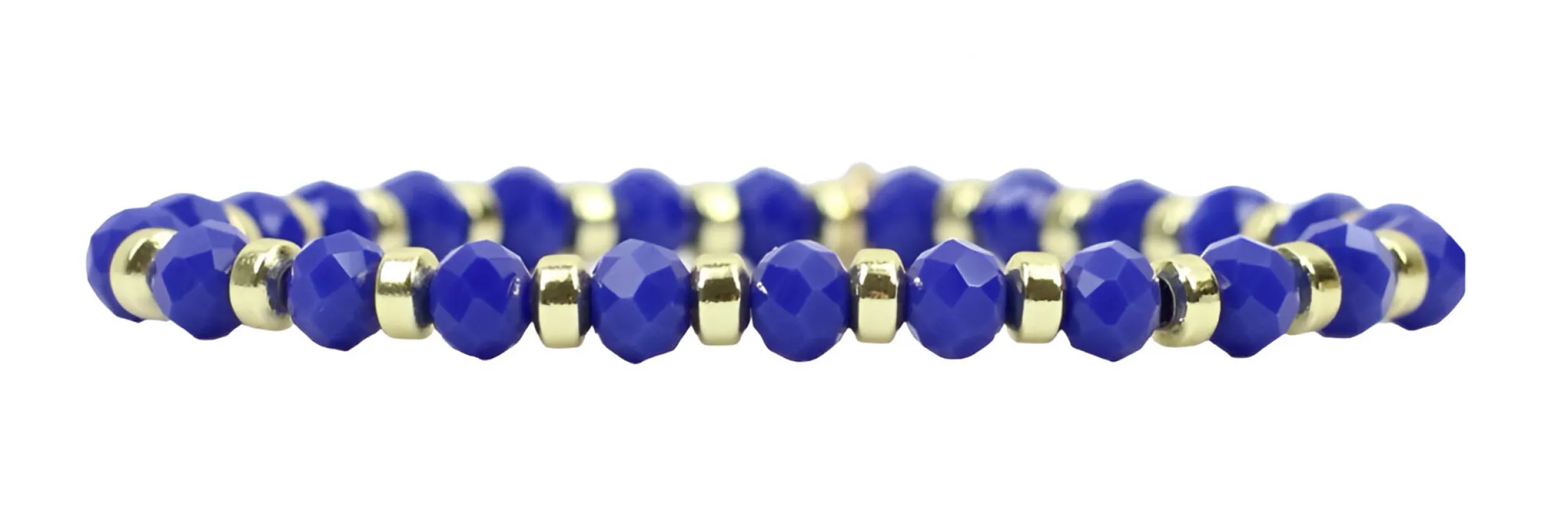 Annie Stacker Bracelet - Blue Slice sold by Bourbon and Bowties