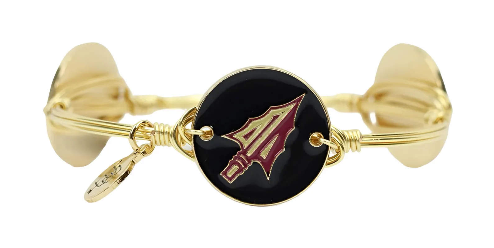 The Florida State Seminoles Spear Bangle Bracelet sold by Bourbon and Bowties