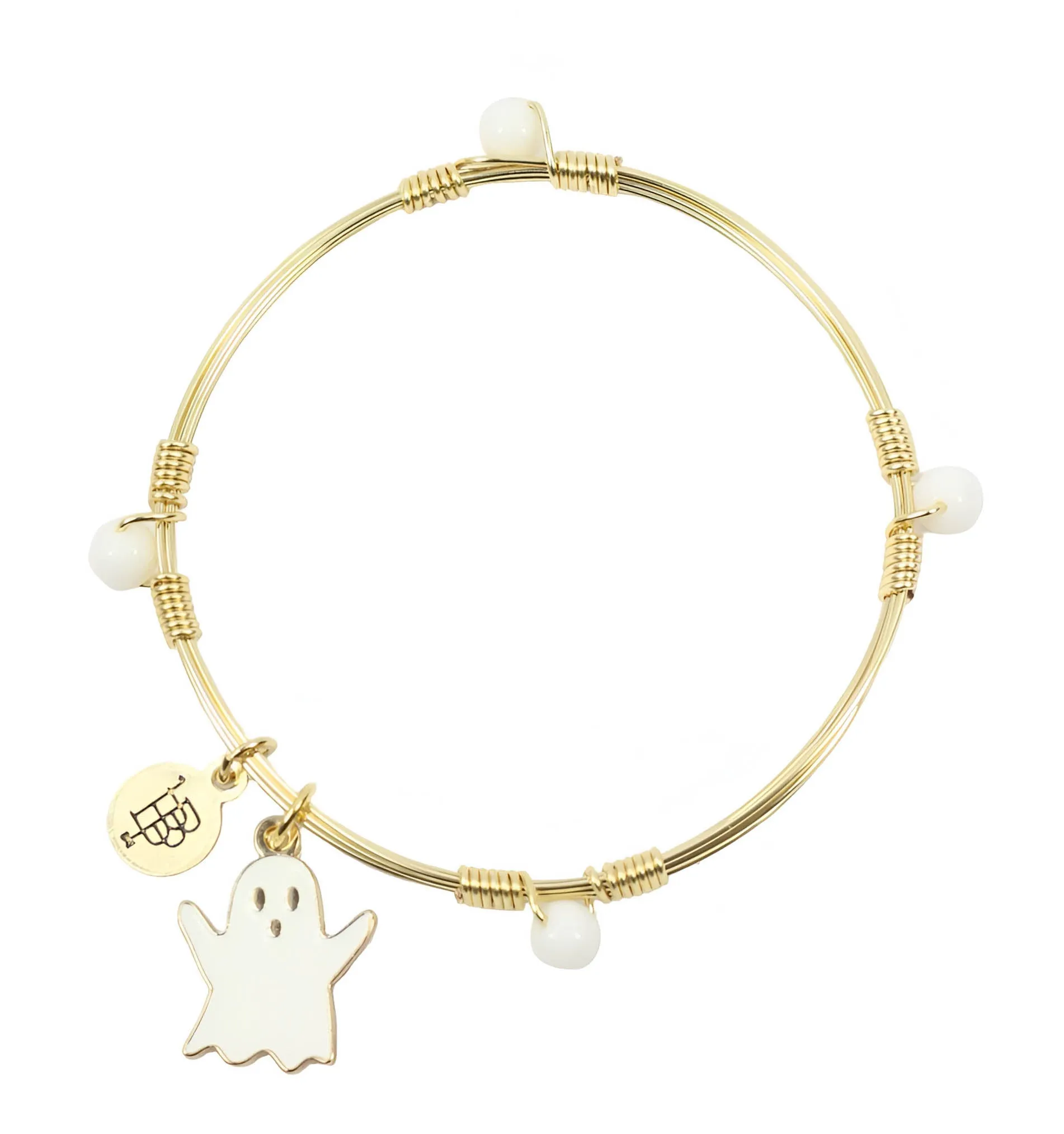 The Ghost Bangle Stacker sold by Bourbon and Bowties
