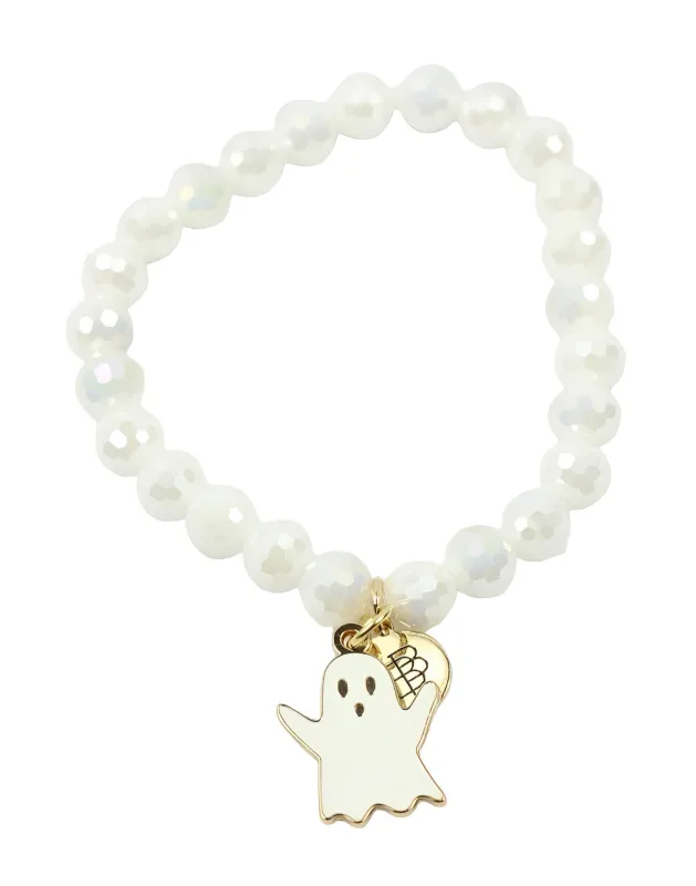 Stacker Stretch Bracelet - Ghost Charm sold by Bourbon and Bowties