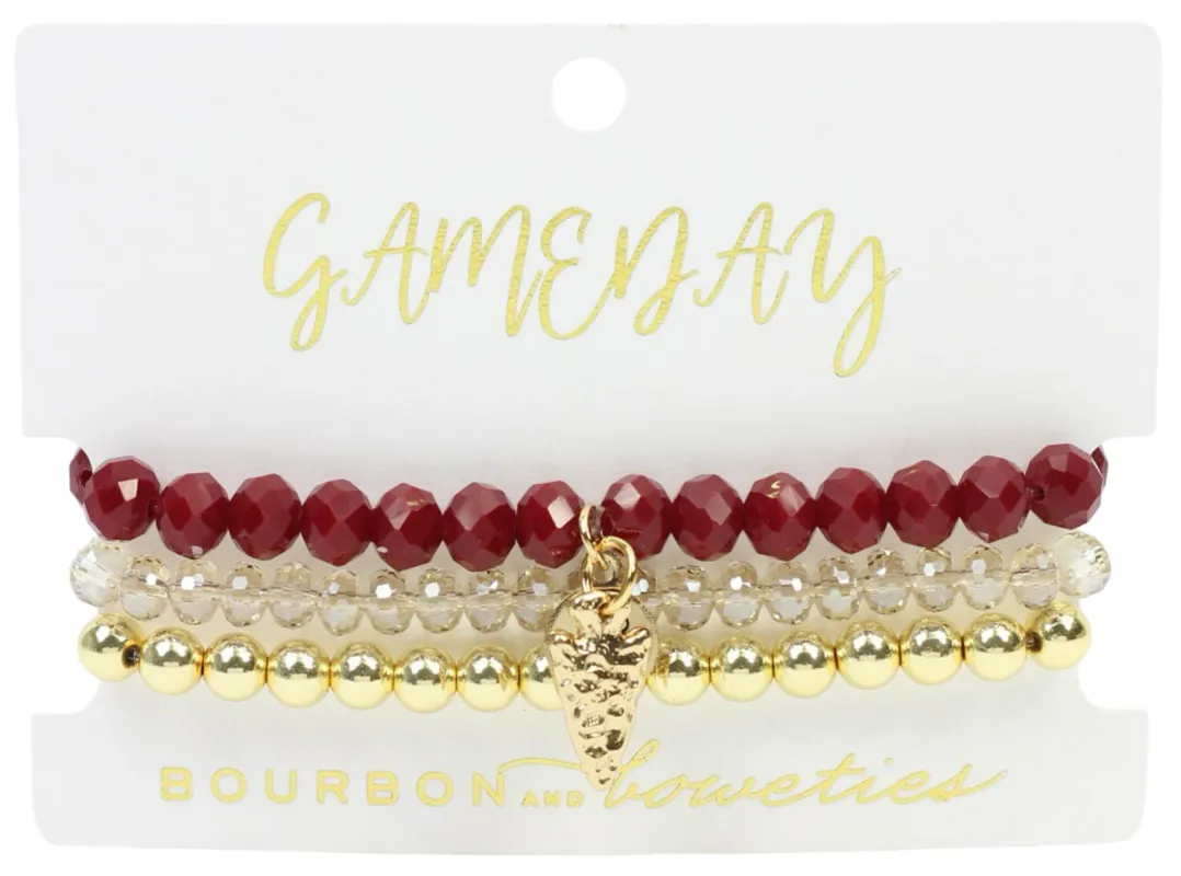 Gameday Stretchy Stack - Arrow sold by Bourbon and Bowties