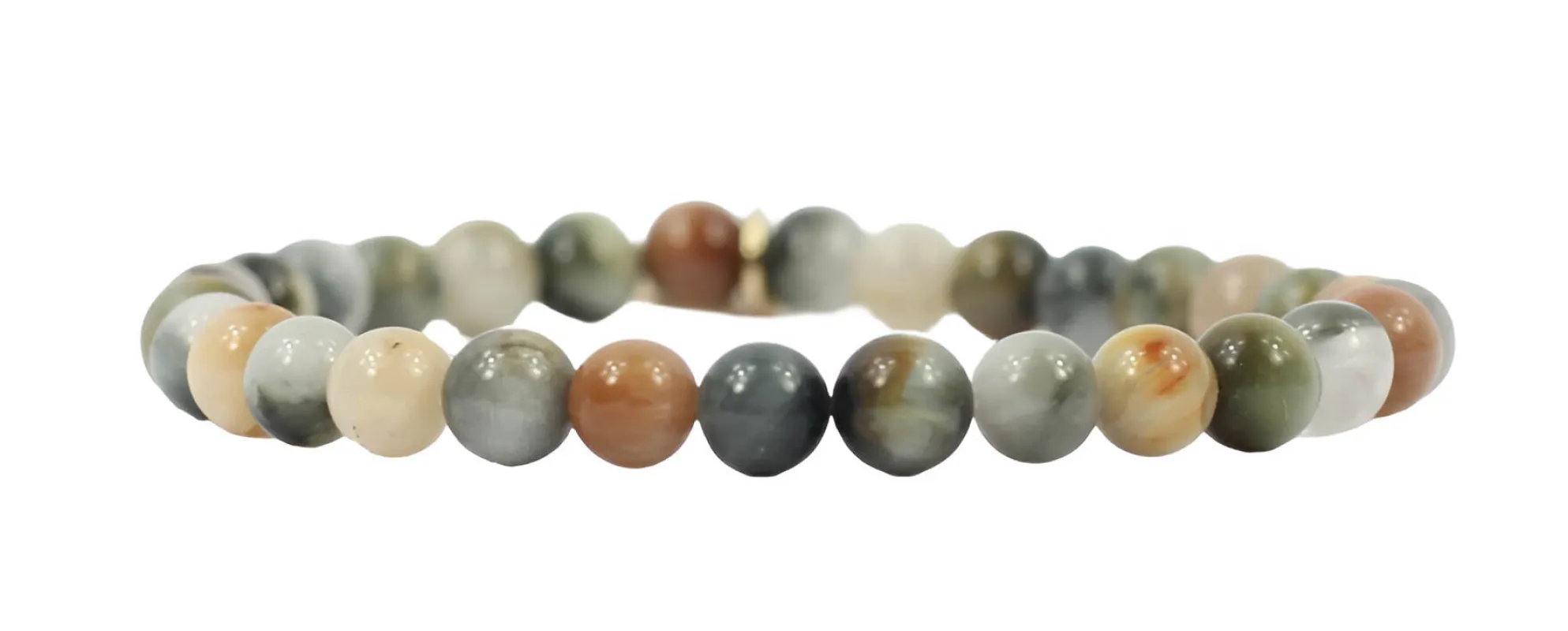 Stacker Stretch Bracelet - Earth Tones sold by Bourbon and Bowties