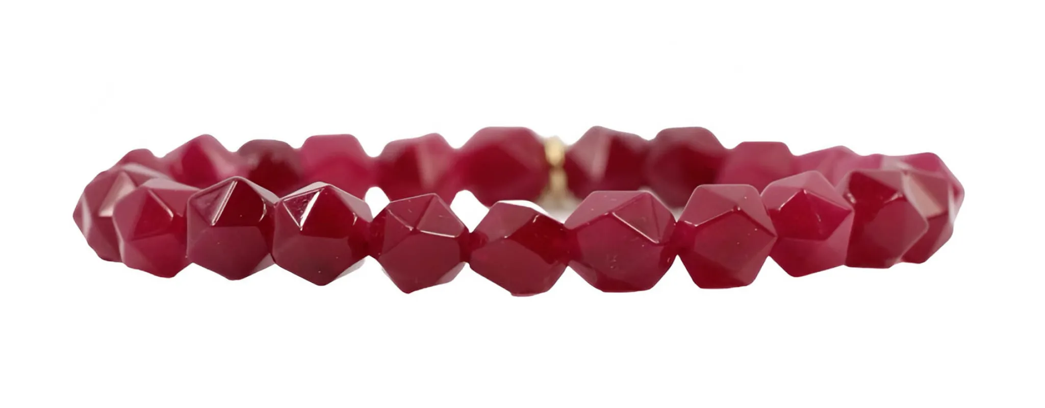 Stacker Stretch Bracelet - Burgundy Starcut sold by Bourbon and Bowties