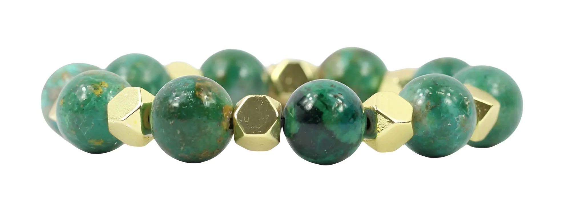 Kendley Stretch Bracelet - Emerald Forest sold by Bourbon and Bowties