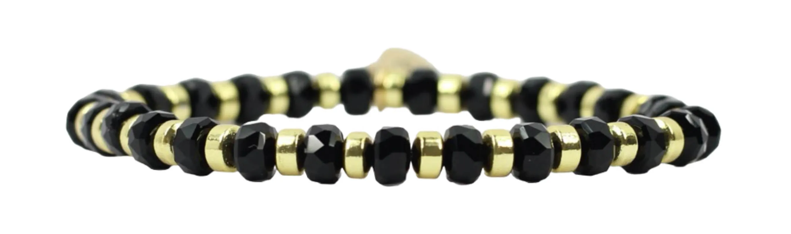 Annie Stacker Bracelet - Black sold by Bourbon and Bowties