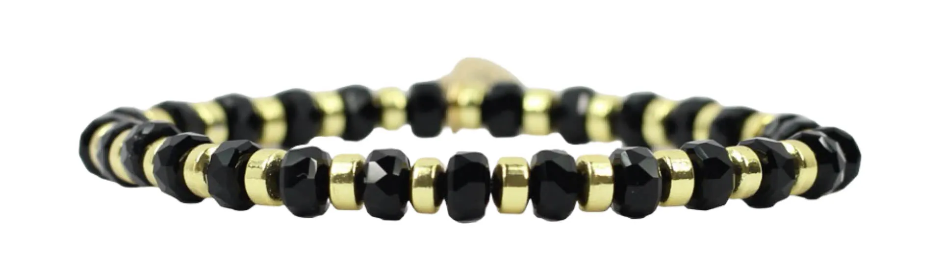 Mini Annie Stretch Bracelet - Black sold by Bourbon and Bowties