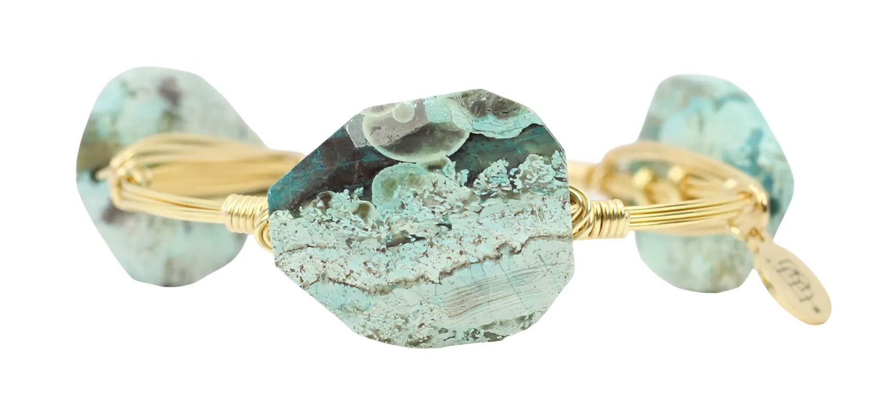 Turquoise Canyon Bangle Bracelet sold by Bourbon and Bowties