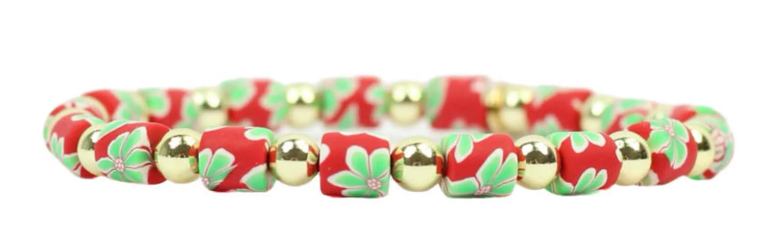 Stacker Stretch Bracelet - Mistletoe sold by Bourbon and Bowties