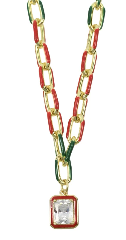 Ho Ho Ho Necklace sold by Bourbon and Bowties