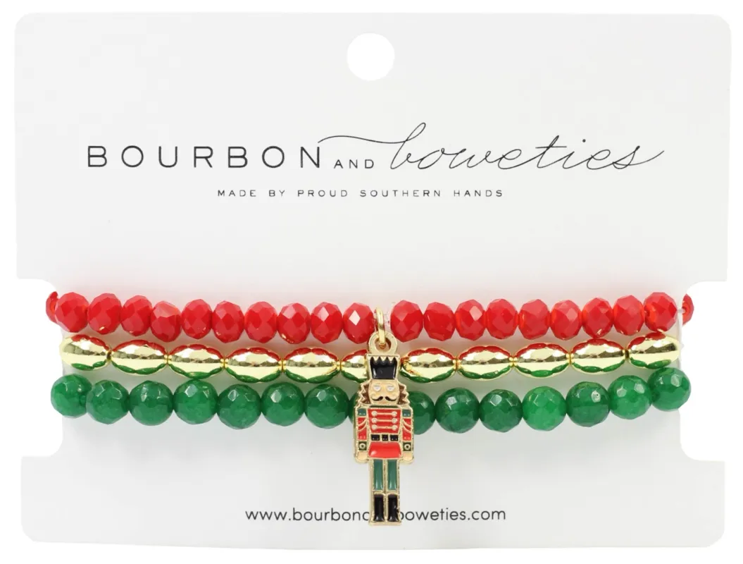 The Nutcracker Stretchy Stack - Red sold by Bourbon and Bowties