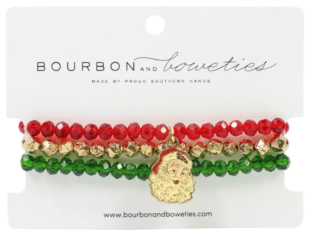 The Retro Stretchy Stack - Red sold by Bourbon and Bowties