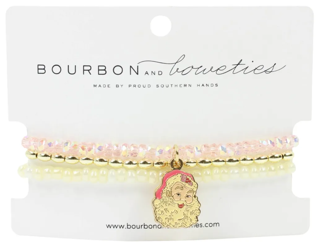 The Retro Stretchy Stack - Pink sold by Bourbon and Bowties