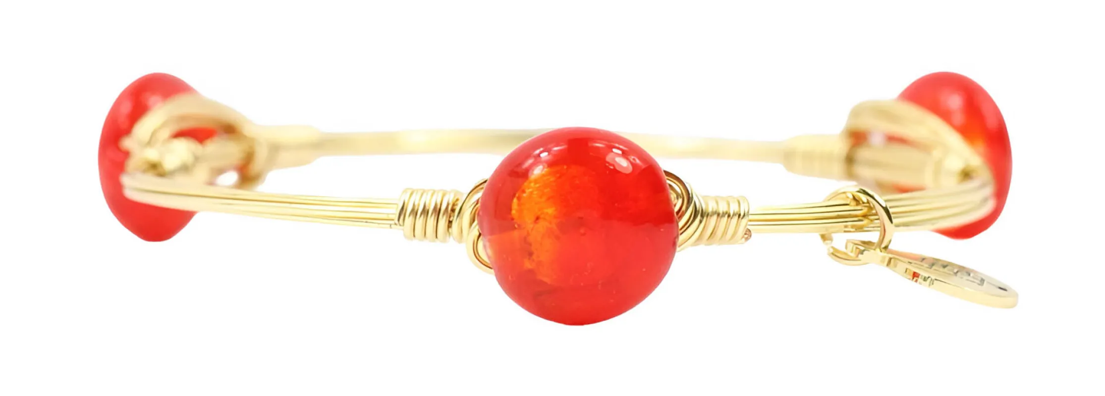 Rudolph's Nose Bangle Bracelet sold by Bourbon and Bowties