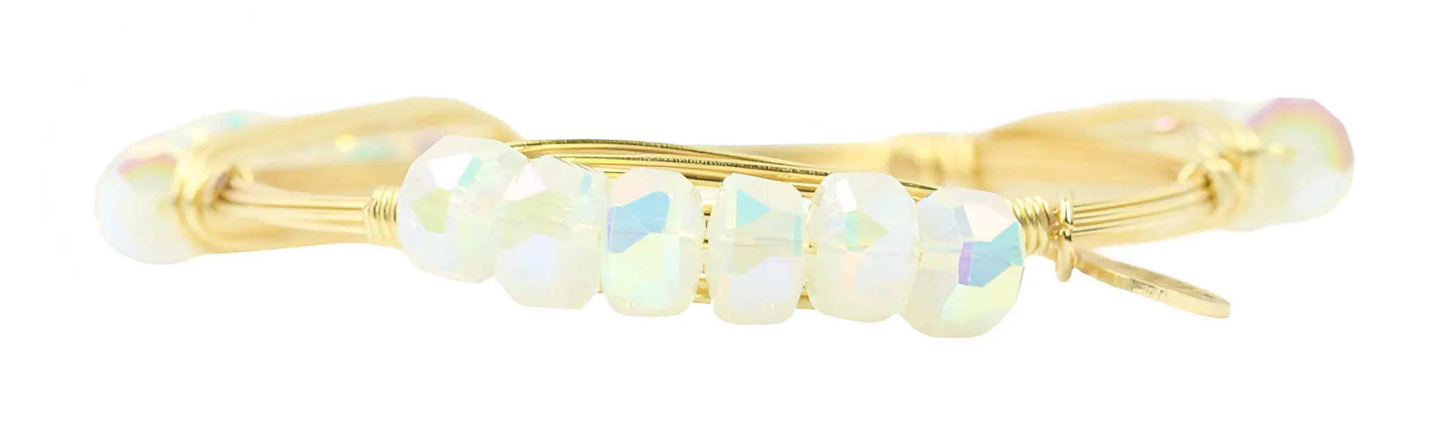 The Opalite Bangle Bracelet sold by Bourbon and Bowties
