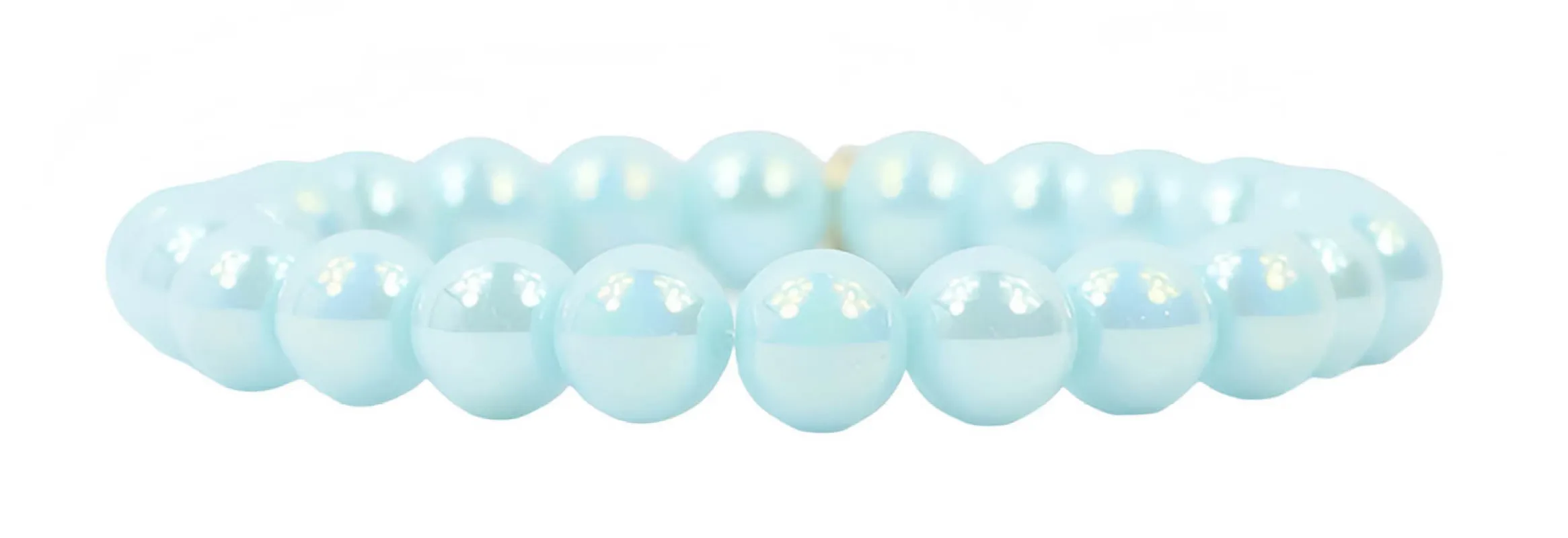 Stacker Stretch Bracelet - Ice Blue sold by Bourbon and Bowties