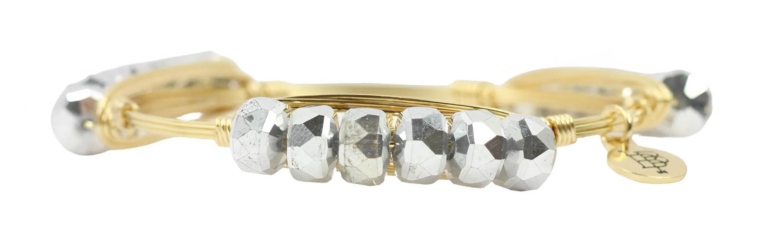 Midnight Sparkle Bangle Bracelet sold by Bourbon and Bowties