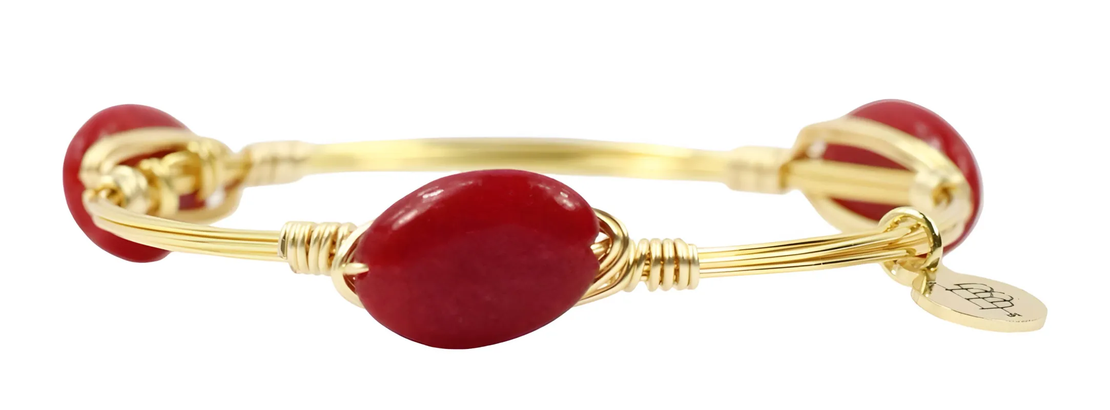 The Cherry Bangle Bracelet sold by Bourbon and Bowties