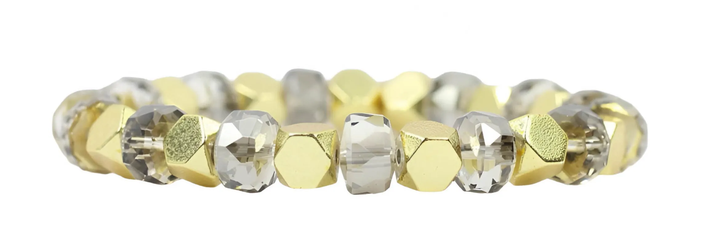 Shelby Stretch Bracelet - Smokey sold by Bourbon and Bowties