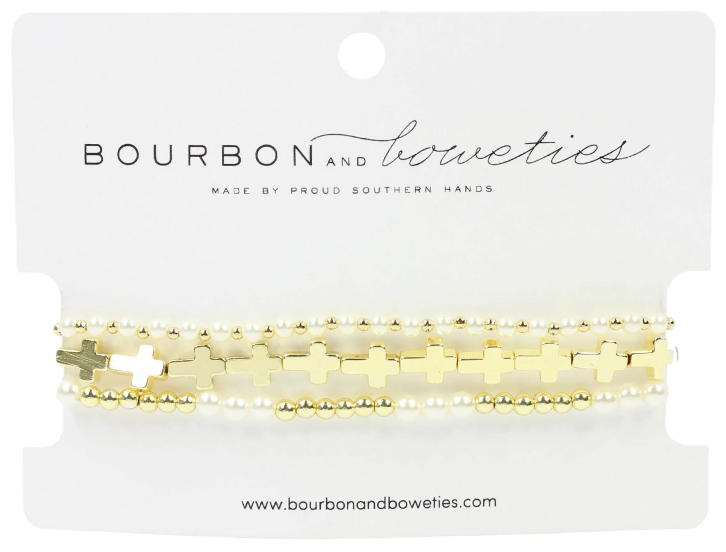 The Allie Stretchy Stack sold by Bourbon and Bowties