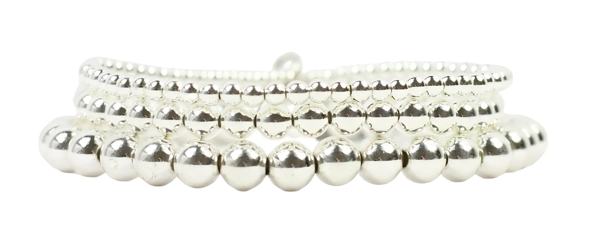 The Carley Stretchy Stack - Silver made by Bourbon and Bowties