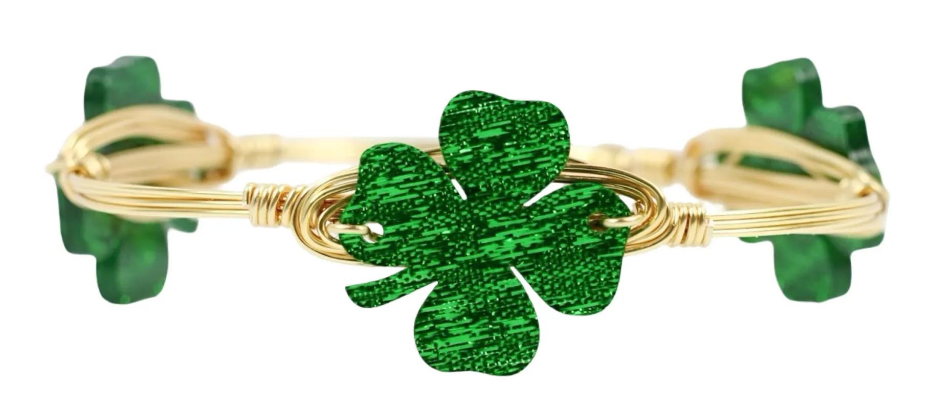 The Lucky Charm Bangle made by Bourbon and Bowties