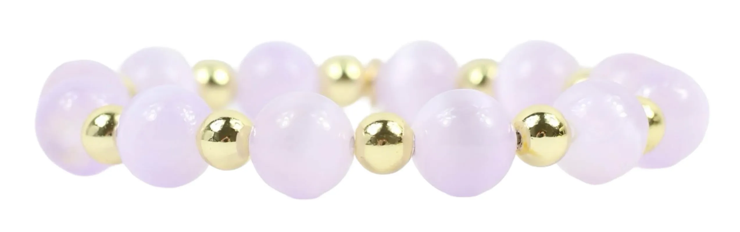 Shelby Stretch Bracelet - Lavender Haze made by Bourbon and Bowties
