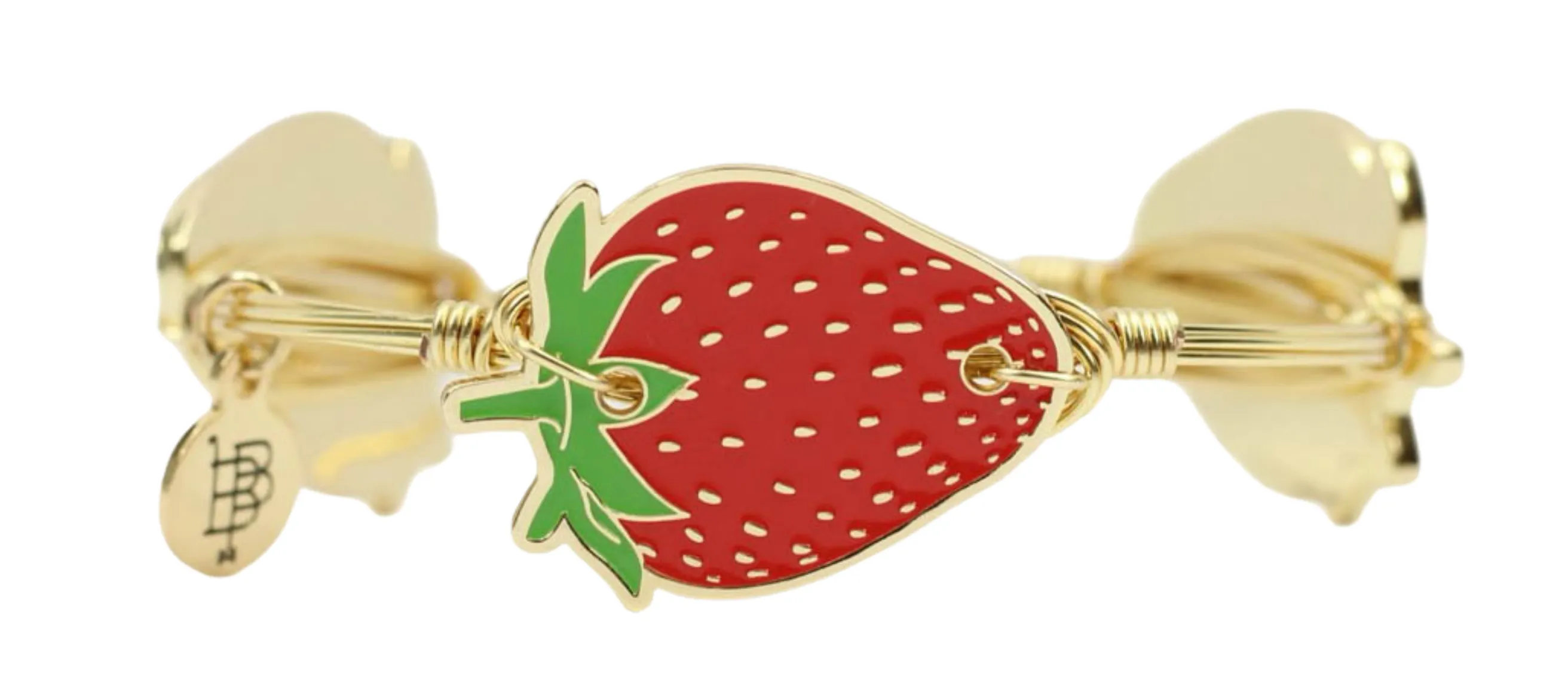 The Strawberry Bangle Bracelet - Fresh Picked sold by Bourbon and Bowties