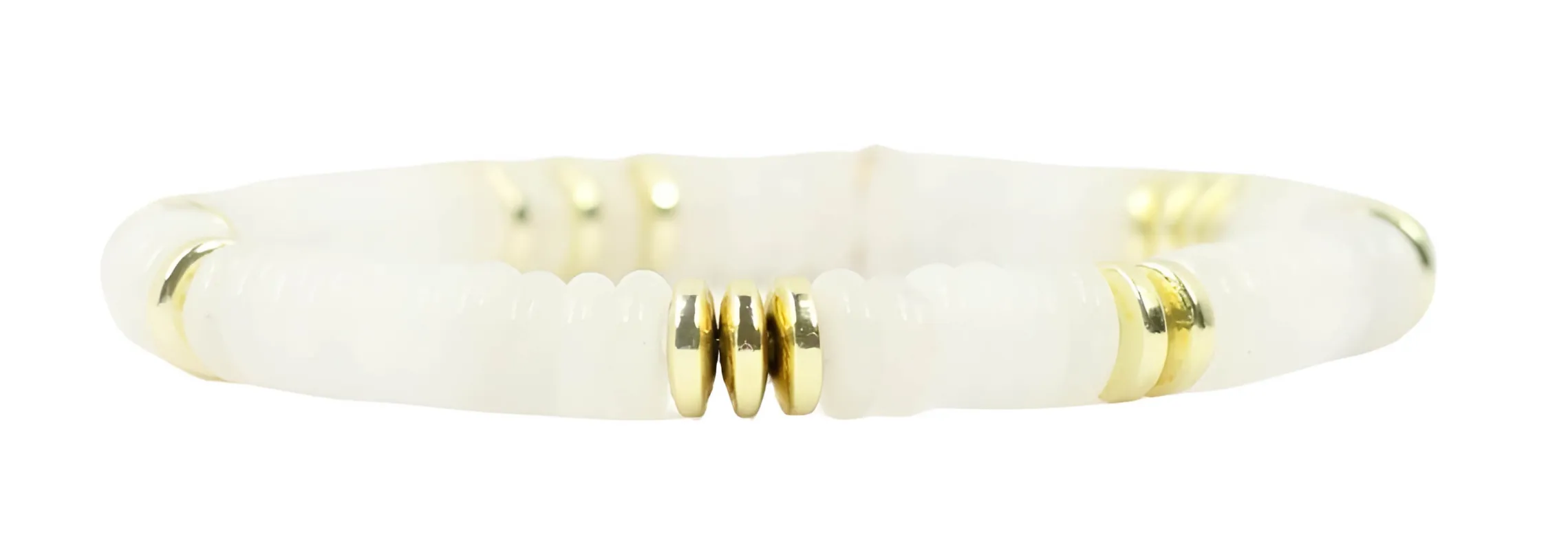 Annie Stretch Bracelet - Clouds made by Bourbon and Bowties